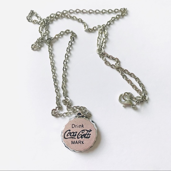 Coca Cola Coke Bottle Cap Necklace